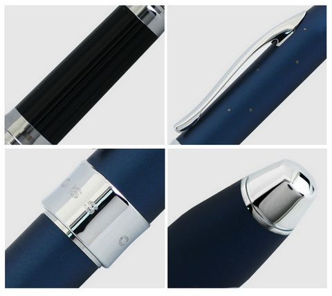 Ручка перьевая Cross Century II, Starlight , Midnight Blue CT, F (AT0086-32FS)