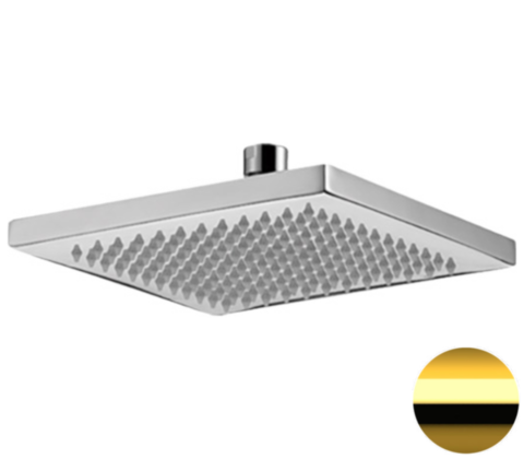 Remer 359SSDOX Верхний душ 20см, цвет: золото