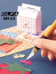 OLFA 6 мм, для ножа, перовые лезвия (OL-KB4-S/5)