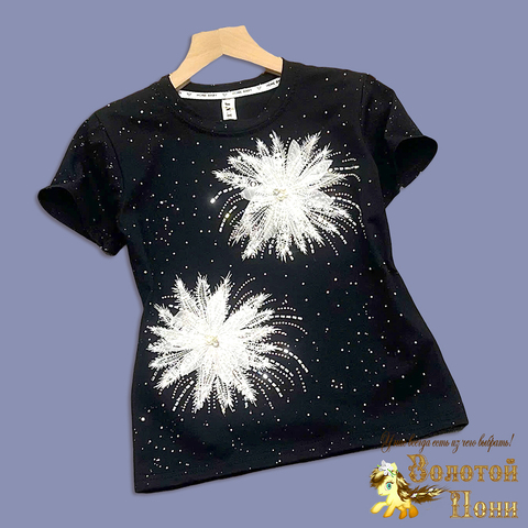 Футболка девочке (5-8) 251220-R2054