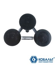 Стеклодомкрат КОБАЛЬТ тройной алюминиевый, 120 кг (911-109)