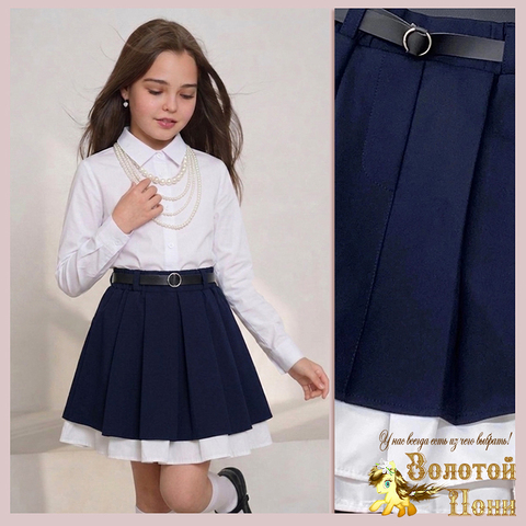 Юбка трикотаж д (8-12) 260427-G9045