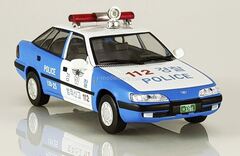 Daewoo Espero S South Korea 1:43 DeAgostini World's Police Car #71