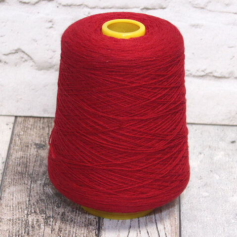 Шерсть ягненка LAMBSWOOL 2/17 темно-красный