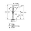 GROHE Allure Brilliant 23119000 Смеситель для ванны напольный