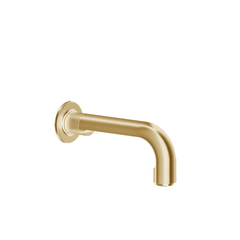 Gessi Inciso 58103#246 Излив 190мм, для ванны с удаленным управлением (не входит в комплект), цвет: золото фото