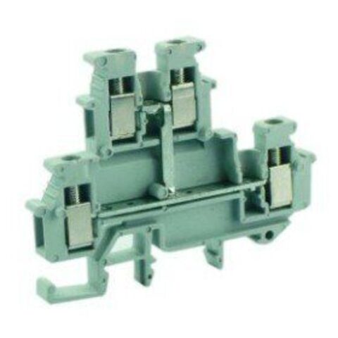 UKJ-2.5M/2X2 - (011057), Клемма винтовая на Din рейку миниатюрная
