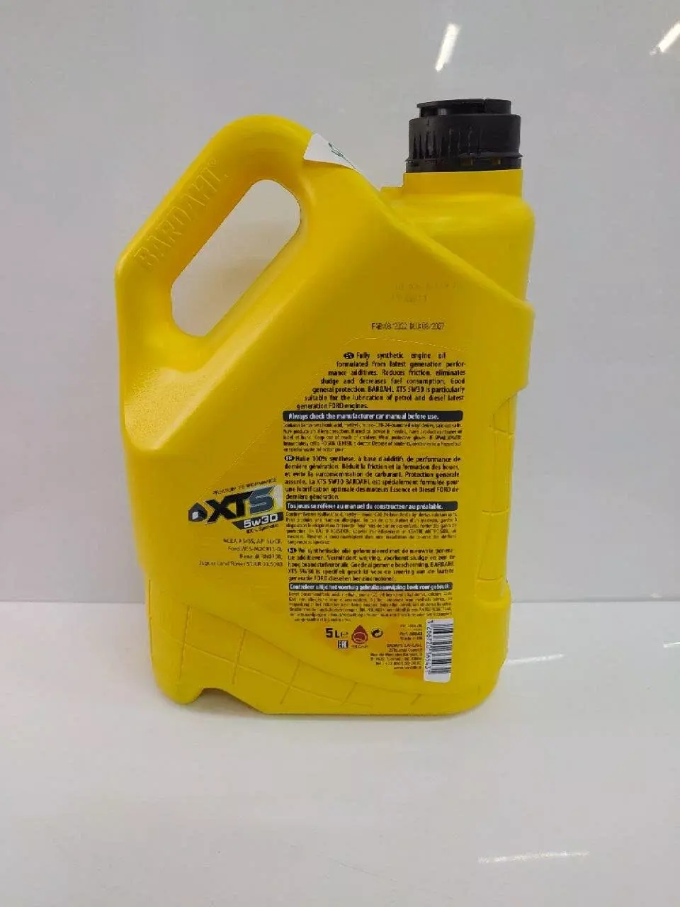 Моторное масло Bardahl XTS 5W-30 синтетическое 5л