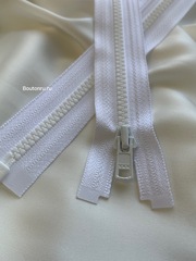 Молния YKK тракторная, тип 3 белая 501