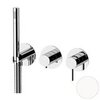 Remer Metrica MC97D2PBO Смеситель для душа, цвет: белый матовый