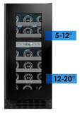 Шкаф винный Temptech STHLM STQ38DRB-24