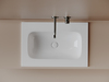 Ceramica Nova Грация (Grace) CN7031WX Раковина накладная мебельная 710x457x137 без отв. под смеситель, белый
