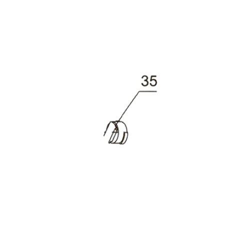 Цена на Запчасть №35 для PAG311BWT. Заглушка