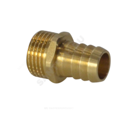 Переходник латунь неразъемный для шланга Дн 18х1/2" НР SantechSystems