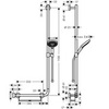 Hansgrohe Raindance Select S 26326000 Душевой гарнитур 110 см 3 режима