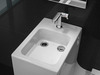 Roca W+W 893020001 Унитаз подвесной с раковиной