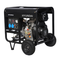 Дизельный генератор Hyundai DHY 6000LE - [5 кВт / 220V] эл. старт