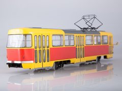 Tram Tatra T3SU bright-yellow-red 1:43 Start Scale Models (SSM)