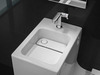 Roca W+W 893020001 Унитаз подвесной с раковиной