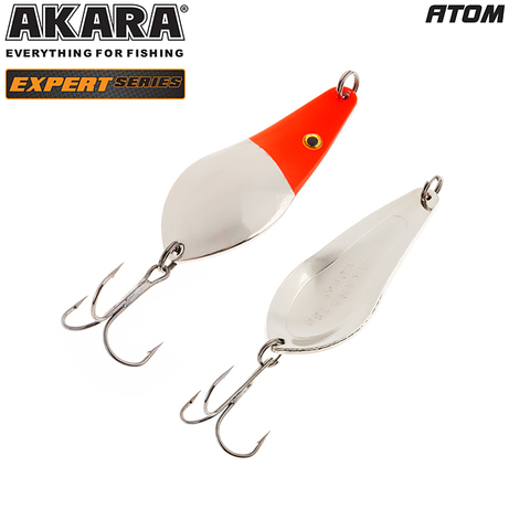 Блесна колеб. Akara Expert Атом 55 мм 10 гр. 3/SIL