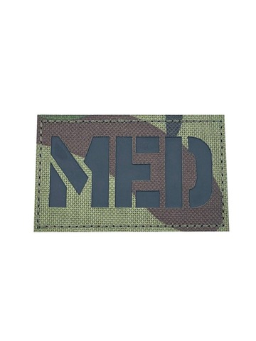 Патч MED (медик) камуфляж прорезной