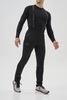 Мужской тренировочный лыжный костюм Nordski Advance white-true blue-black - 11