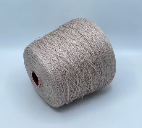 Бобинная пряжа, Linen, 1/960 960м, 100% Лен, Бежевый жемчуг. 40757