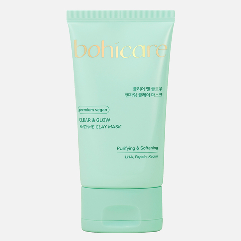 BOHICARE Clear and glow enzyme clay mask Энзимная глиняная маска, 100 мл