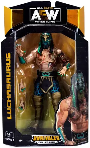 Фигурка Лучазавр Рестлер — AEW Unrivaled Collection