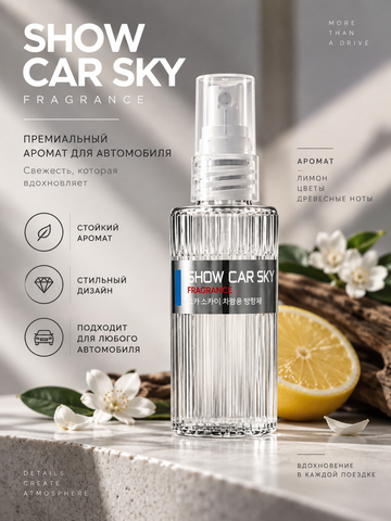 FIREBALL Ароматизатор Show Car SKY 100ml