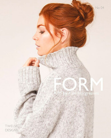 Книга Rowan "Form", дизайнер Kim Hargreaves, 12 моделей