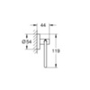 GROHE Essentials 40689DA1 Держатель туалетной бумаги