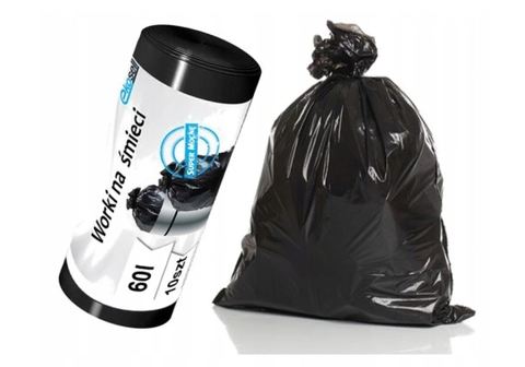 Мешки д/мусора 60 л. А-10 LDPE Плотные EkoSell Польша