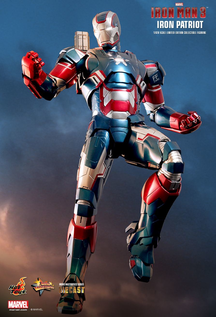 Фигурка Железный Патриот из фильма Железный человек 3 Hot Toys 1/6