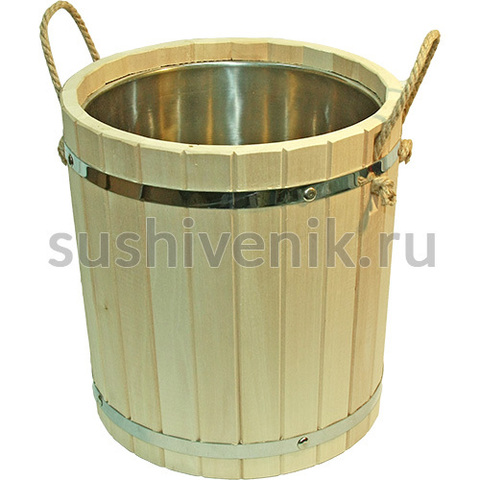 Запарник из липы со вставкой, 12 л - 4