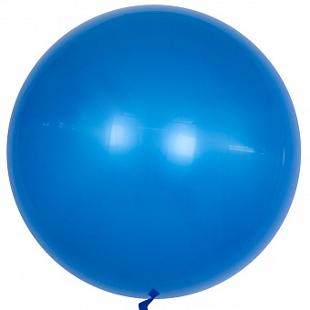 Шар К Deco Bubble (Бабл), 18''/46 см, Глянец, Синий, 1 шт.