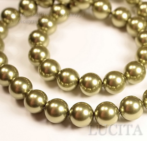 5810 Хрустальный жемчуг Сваровски Crystal Light Green круглый 10 мм ()