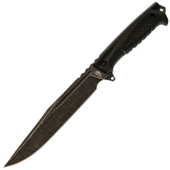 Фото Нож Атлант-3 Black, сталь AUS8, рукоять эластомер