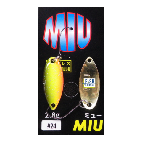 Блесна колеблющаяся на форель MIU LTD 2.8гр #24