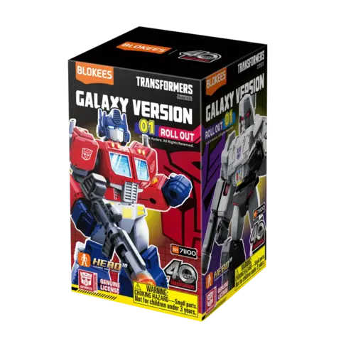 Случайная фигурка Blokees Transformers Galaxy Version (01) Roll Out
