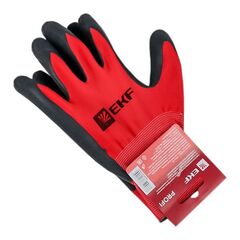 Перчатки PROFI нейлоновые с рельефным латексом EKF Expert pe15nl-proxima