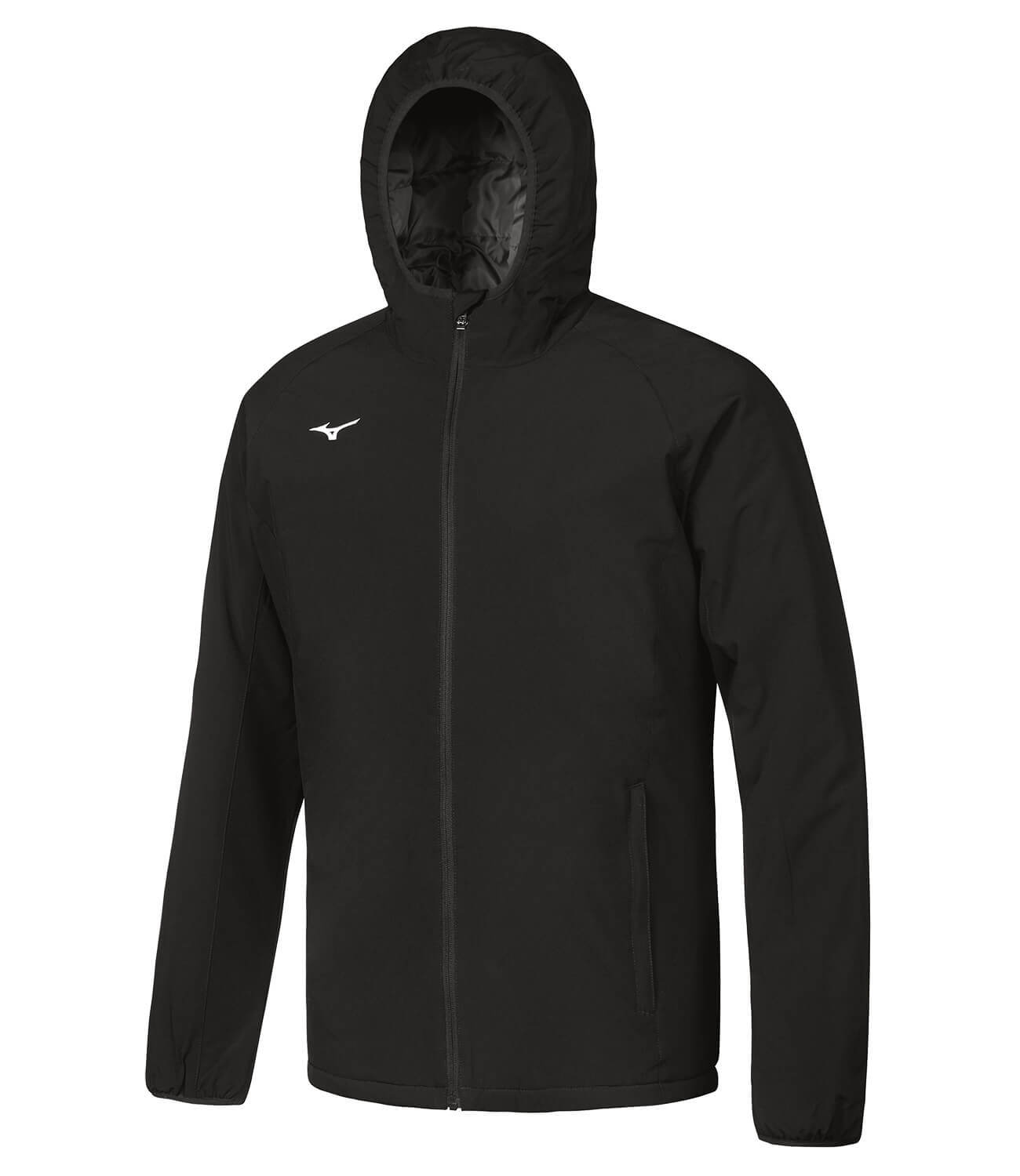 Ветрозащитная куртка мужская Mizuno Padded  черная - 2