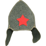 Шапка Буденовка детская серая - 1