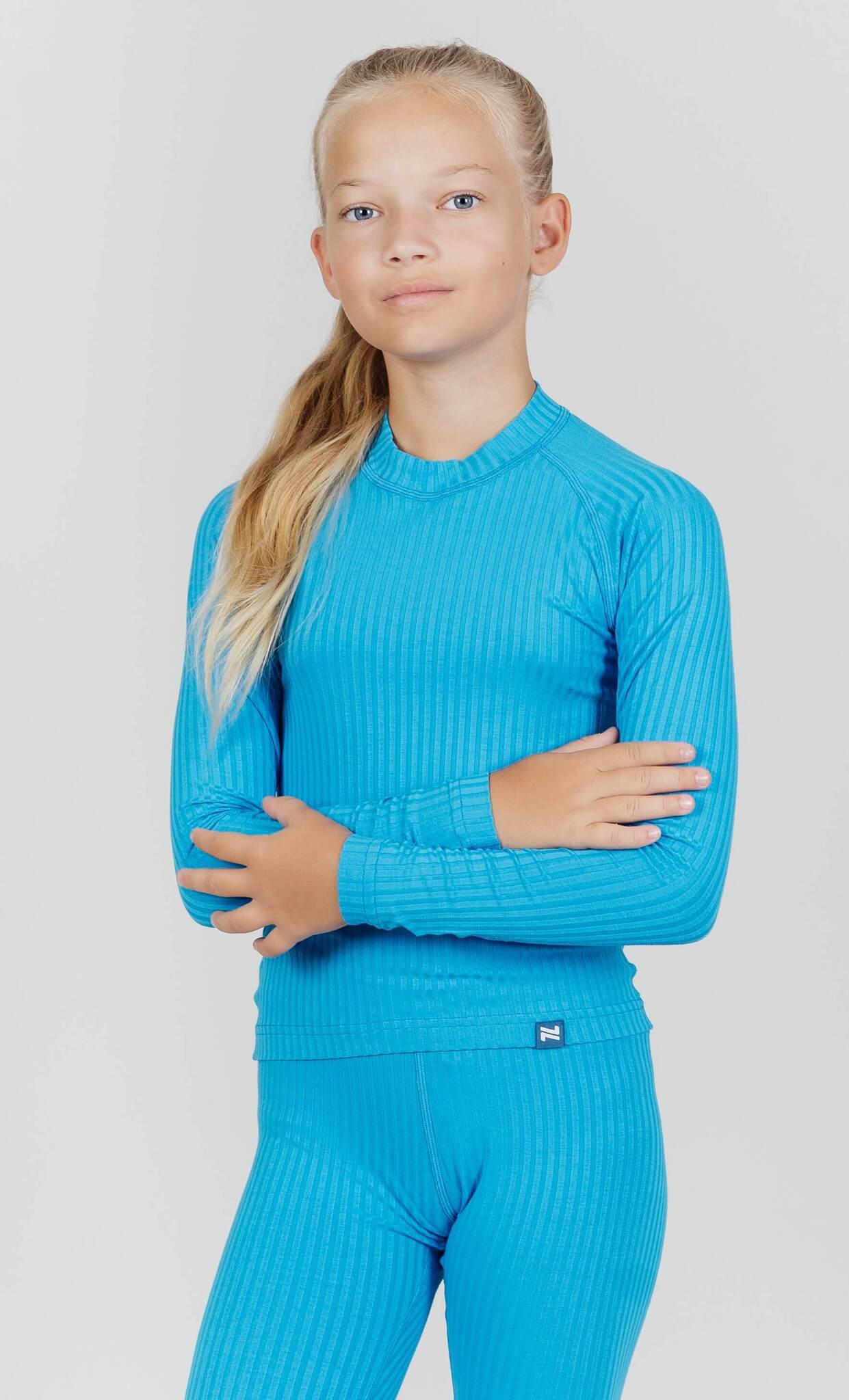 Детский комплект термобелья Nordski Jr Active Pro light blue - 2