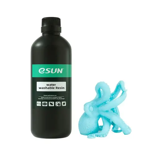 Фотополимер ESUN Water Washable голубой (0,5 кг)
