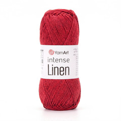 Пряжа YarnArt Intense Linen, Красный