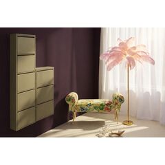 Скамья Wing Flower Fever Yellow 100cm