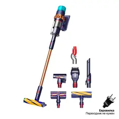 Беспроводной вертикальный пылесос Dyson Gen5 Detect Absolute (SV23), Prussian Blue / Copper (Берлинская лазурь / Медь), EU
