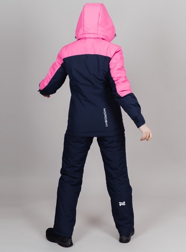 Nordski Mount лыжная утепленная куртка женская dark blue - 3