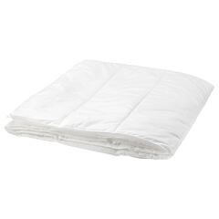 Полутороспальное одеяло IKEA SILVERTOPP (СИЛЬВЕРТОПП), Стеганое, Летнее, Белый, 150х200 см